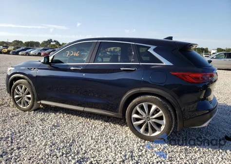 2021 Infiniti Qx50 Pure z USA, uszkodzony, nr VIN 3PCAJ5AA1MF101089
